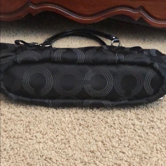 Black Coach Purse - Picture 3 of 6